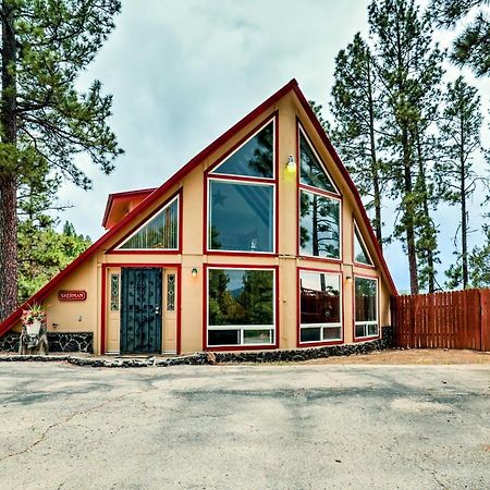 A-Frame Ruidoso Retreat With Deck, Grill And Views! Villa Eksteriør bilde