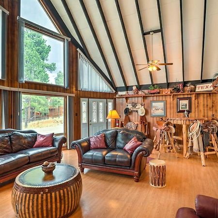 A-Frame Ruidoso Retreat With Deck, Grill And Views! Villa Eksteriør bilde