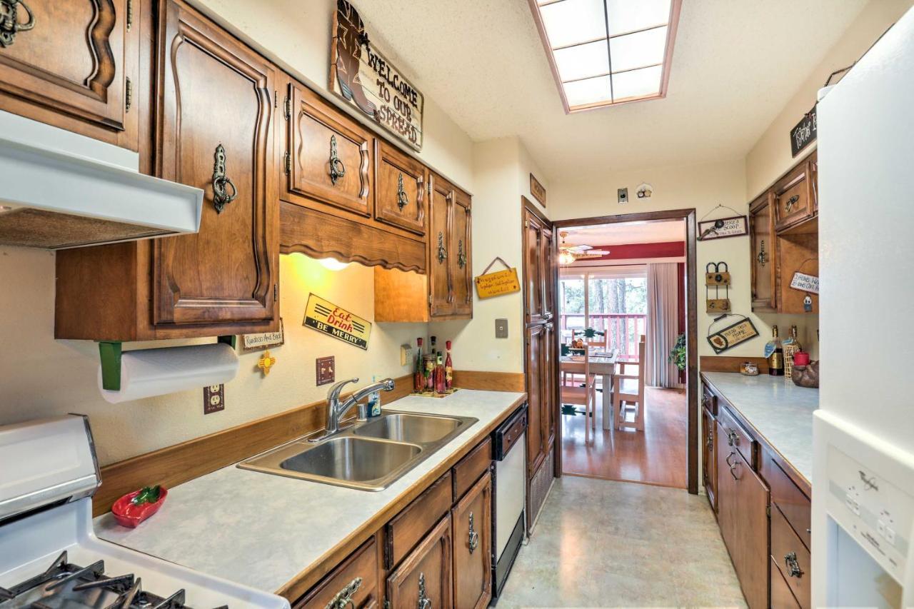 A-Frame Ruidoso Retreat With Deck, Grill And Views! Villa Eksteriør bilde