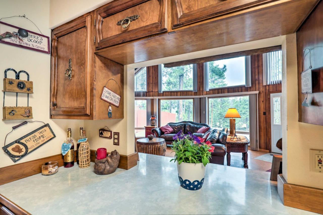 A-Frame Ruidoso Retreat With Deck, Grill And Views! Villa Eksteriør bilde
