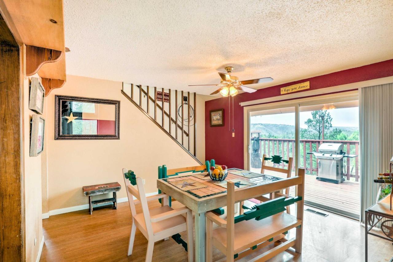A-Frame Ruidoso Retreat With Deck, Grill And Views! Villa Eksteriør bilde