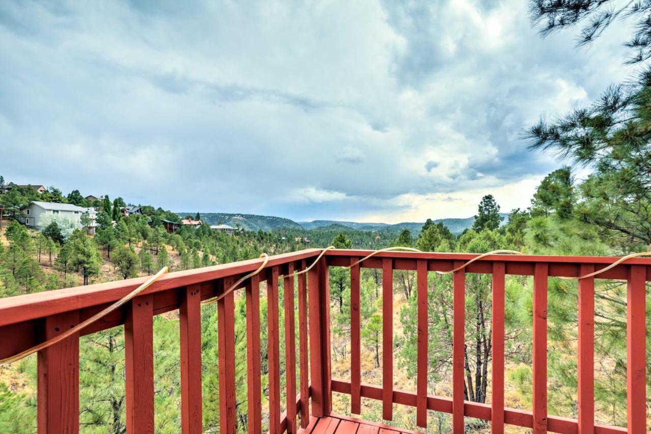 A-Frame Ruidoso Retreat With Deck, Grill And Views! Villa Eksteriør bilde